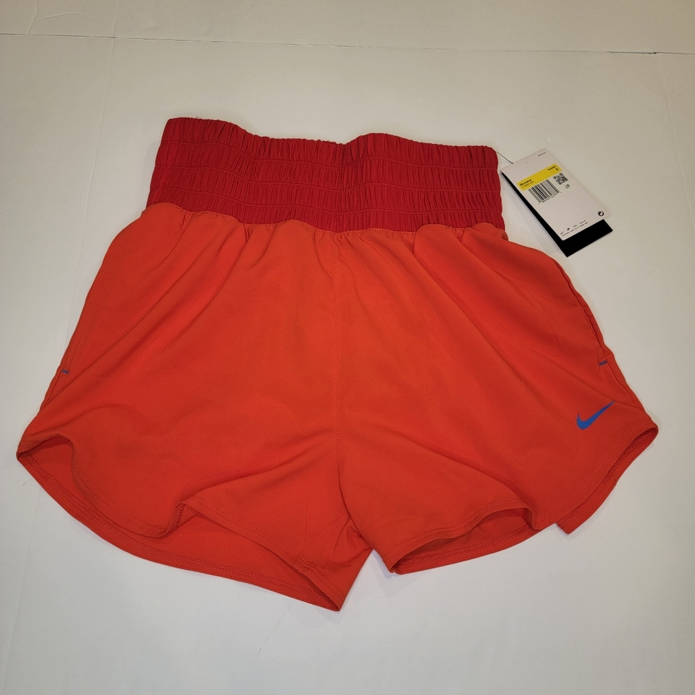 Nike Women's Dri-fit One Ultra High-waisted 3" Brief-lined Shorts Size Small NWT - Picture 3 of 14
